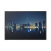 88289-96.jpg Dubai Skyline During Night Time Framed Canvas