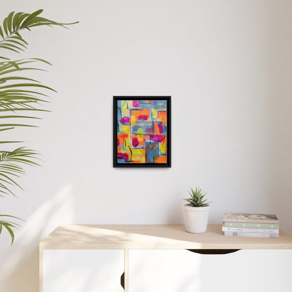 88291-3.jpg Watercolors Palette Framed Canvas