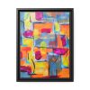 88292.jpg Watercolors Palette Framed Canvas