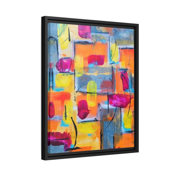 88293-1.jpg Watercolors Palette Framed Canvas