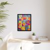 88293-3.jpg Watercolors Palette Framed Canvas