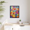 88294-3.jpg Watercolors Palette Framed Canvas