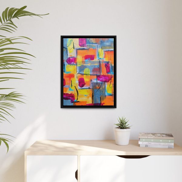 88294-3.jpg Watercolors Palette Framed Canvas