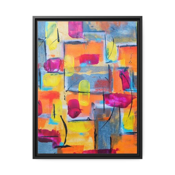 88294.jpg Watercolors Palette Framed Canvas
