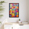 88295-3.jpg Watercolors Palette Framed Canvas