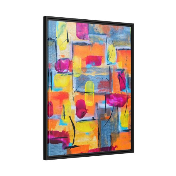 88296-1.jpg Watercolors Palette Framed Canvas
