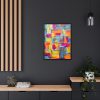 88296-4.jpg Watercolors Palette Framed Canvas