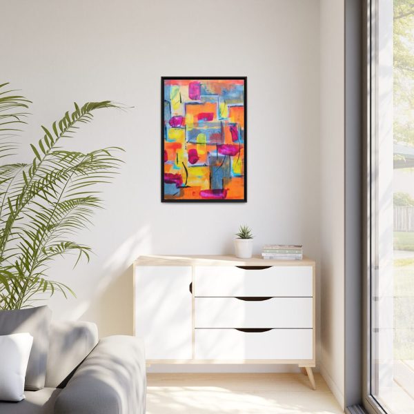 88297-3.jpg Watercolors Palette Framed Canvas