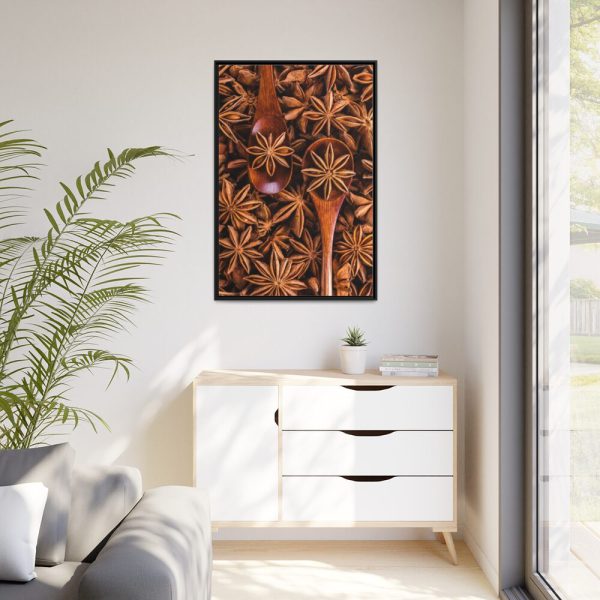 88299-108.jpg Anise Spices Seeds Framed Canvas