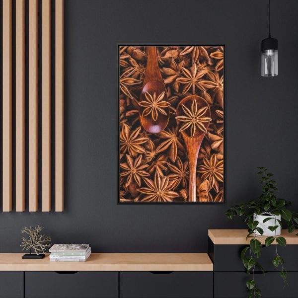 88299-109.jpg Anise Spices Seeds Framed Canvas