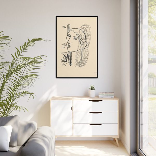 88299-118.jpg Thermometer by Mikuláš Galanda Framed Canvas