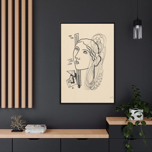 88299-119.jpg Thermometer by Mikuláš Galanda Framed Canvas