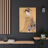88299-124.jpg Japanese Woman with Dragon obi by Mihata Jōryū Framed Canvas