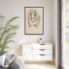 88299-128.jpg Girl With a Flower by Mikuláš Galanda Framed Canvas
