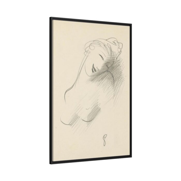 Columbine by Mikuláš Galanda Framed Canvas - Image 1