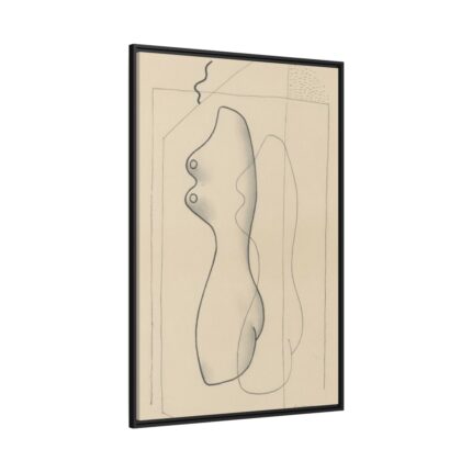 Shadow by Mikuláš Galanda Framed Canvas
