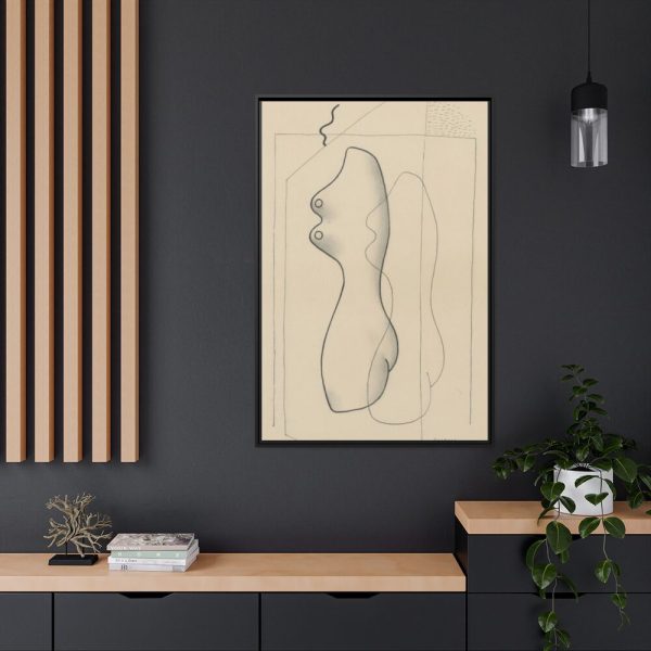 88299-139.jpg Shadow by Mikuláš Galanda Framed Canvas