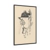 88299-140.jpg Woman and Flower by Mikuláš Galanda Framed Canvas