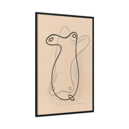 Game of Forms by Mikuláš Galanda Framed Canvas