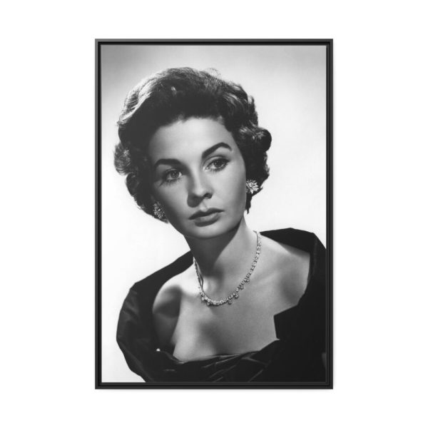 88299-16.jpg Jean Simmons Actress Framed Canvas