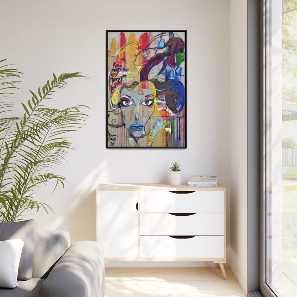 88299-173.jpg Beautiful Street Art Framed Canvas