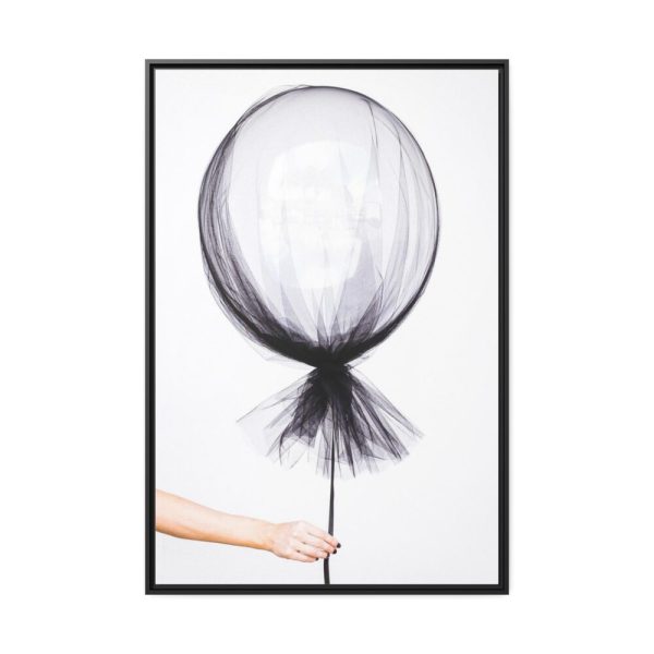 88299-176.jpg Hand and Balloon Framed Canvas