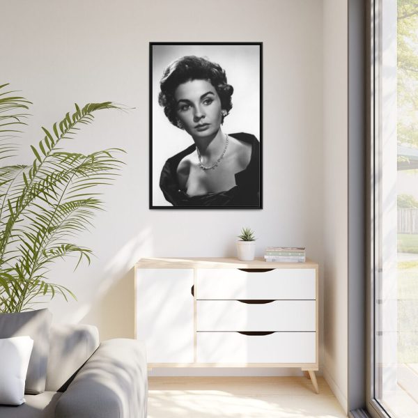 88299-18.jpg Jean Simmons Actress Framed Canvas