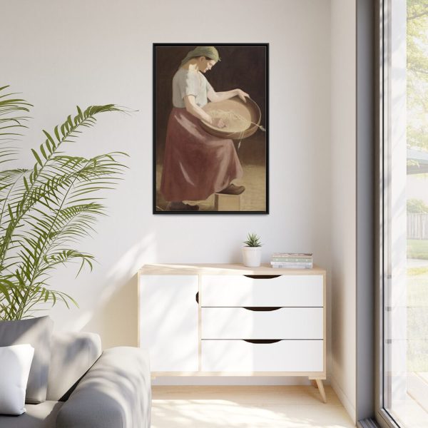 88299-198.jpg Sieving Juho Rissanen Framed Canvas
