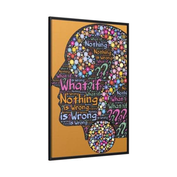 88299-20.jpg Nothing Wrong Paradox Framed Canvas
