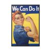 88299-201.jpg "We Can Do It!", also called "Rosie the Riveter" Framed Canvas