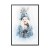 88299-216.jpg Vintage Style Girl Framed Canvas