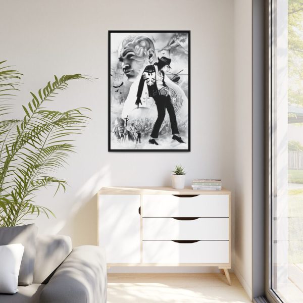 88299-223.jpg Drawing full of Legends Framed Canvas