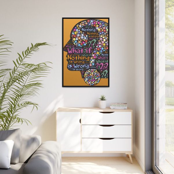 88299-23.jpg Nothing Wrong Paradox Framed Canvas