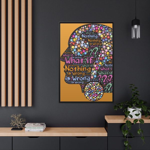 88299-24.jpg Nothing Wrong Paradox Framed Canvas