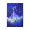 88299-26.jpg Stars Girl Framed Canvas