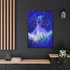 88299-29.jpg Stars Girl Framed Canvas
