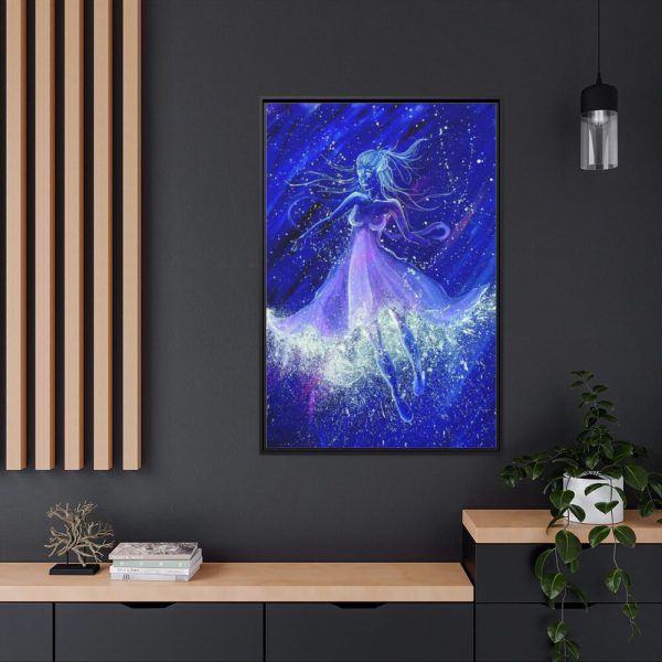 88299-29.jpg Stars Girl Framed Canvas
