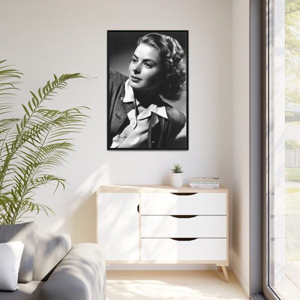 88299-3.jpg Ingrid Bergman Star Movie Framed Canvas