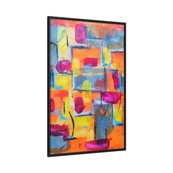 88299-35.jpg Watercolors Palette Framed Canvas
