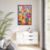 88299-38.jpg Watercolors Palette Framed Canvas