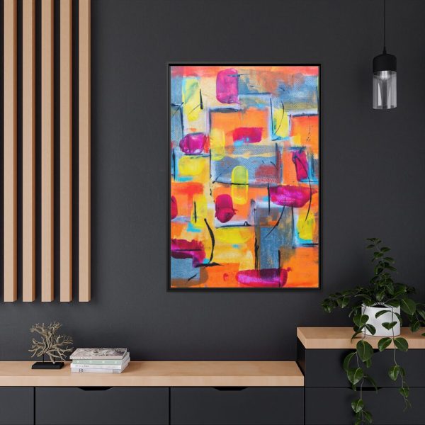 88299-39.jpg Watercolors Palette Framed Canvas