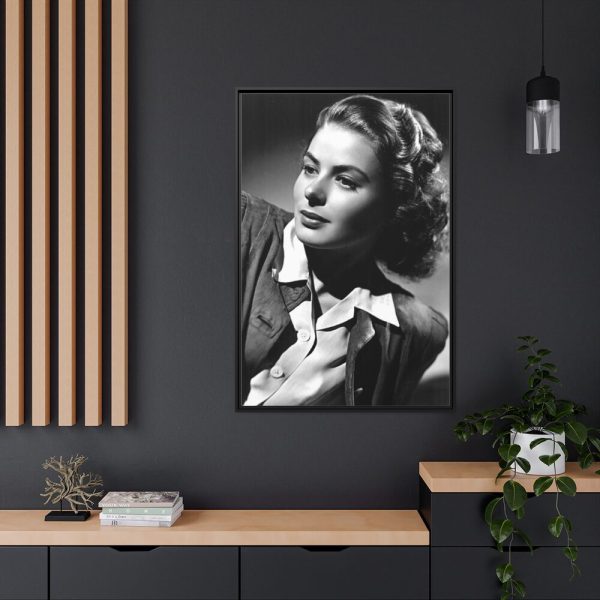 88299-4.jpg Ingrid Bergman Star Movie Framed Canvas