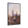 88299-40.jpg Cityscape Painting Framed Canvas