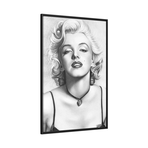 88299-45.jpg Marilyn Monroe Picture Drawing Framed Canvas