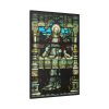 88299-60.jpg Cathedral Church Window Last Supper Framed Canvas