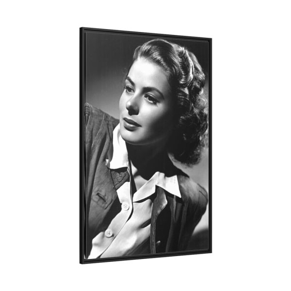 88299.jpg Ingrid Bergman Star Movie Framed Canvas