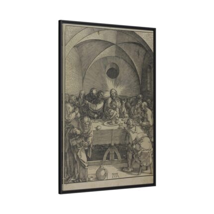 Chicago Museum The Last Supper Framed Canvas