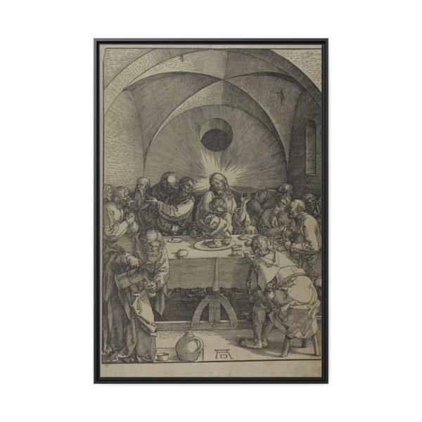 88299-66.jpg Chicago Museum The Last Supper Framed Canvas