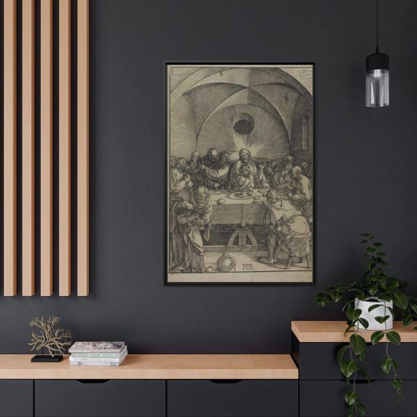 88299-69.jpg Chicago Museum The Last Supper Framed Canvas