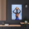 African Women Framed Canvas